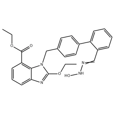 (Z)-Ethyl-2-ethoxy-3-((2'-(N'-hydroxycarbaMiMidoyl) Biphenyl-4-yl) Methyl)-3H-benzo[d] IMidazole-4-carboxylate CAS#1397836-41-7